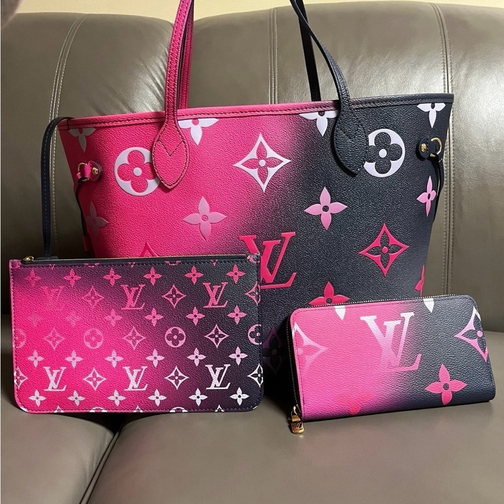 Louis Vuitton limited edition midnight fuchsia set